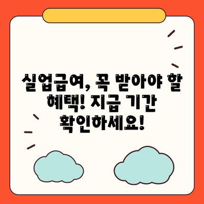 실업급여 지급기간