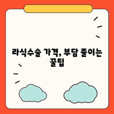 라식수술 가격