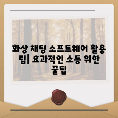 화상 채팅 소프트웨어 다운로드