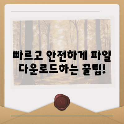 인터넷 자료 다운로드