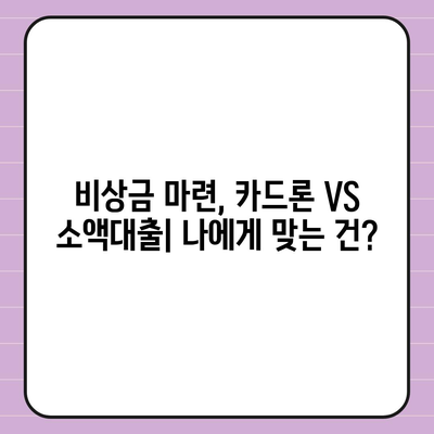 급할 때 딱! 단기카드대출 비상금대출 3분 만에 알아보기 | 비상금 마련, 카드론, 소액대출, 신용대출