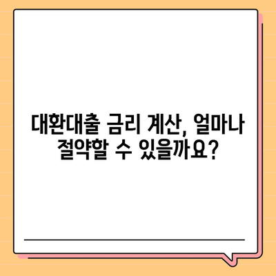 정부지원 대환대출, 나에게 맞는 조건은? | 대환대출 비교, 금리 계산, 신청 방법