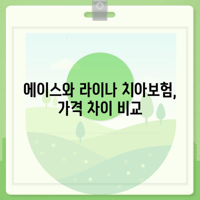 세종시 소담동 치아보험 가격 비교 및 추천 가이드 | 에이스, 라이나, 가입조건, 2024