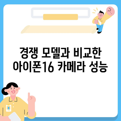 아이폰16 후면 카메라 성능 향상 예상