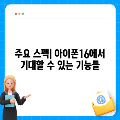 아이폰16 출시일, 가격, 디자인, 1차 출시국 총정리