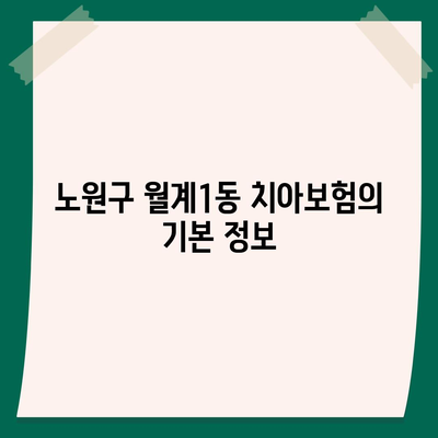 서울시 노원구 월계1동 치아보험 가격 비교 및 추천 | 치과보험, 에이스, 라이나, 가입조건, 2024 가이드