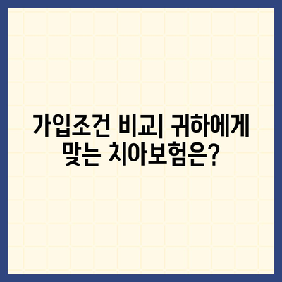 대구시 중구 대신동 치아보험 가격 비교 및 추천 가이드 | 에이스, 라이나, 가입조건, 2024