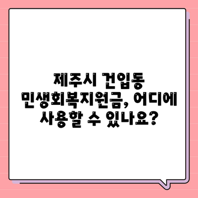 제주도 제주시 건입동 민생회복지원금 | 신청 | 신청방법 | 대상 | 지급일 | 사용처 | 전국민 | 이재명 | 2024