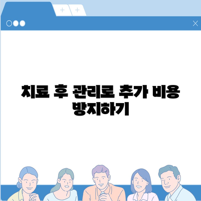 크라운 치료 부담 줄이는 가성비 플랜 알아보기 | 치료비 절약, 효과적인 방법, 보험 정보