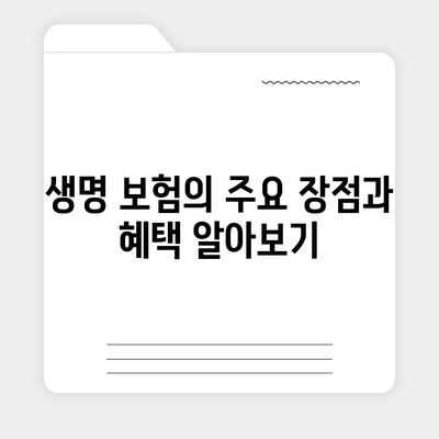 생명 보험 가입