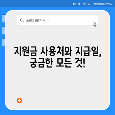 경기도 김포시 풍무동 민생회복지원금 | 신청 | 신청방법 | 대상 | 지급일 | 사용처 | 전국민 | 이재명 | 2024