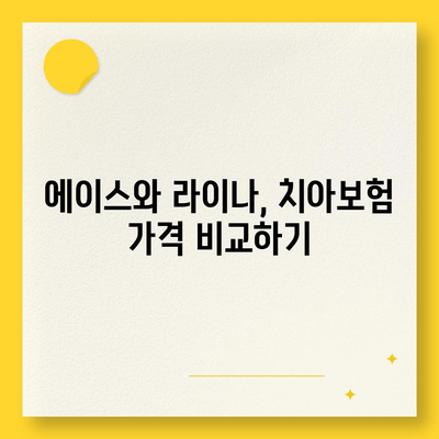 2024년 경기도 파주시 월롱면 치아보험 가격 비교 및 추천 가이드 | 치과보험, 에이스, 라이나, 가입조건