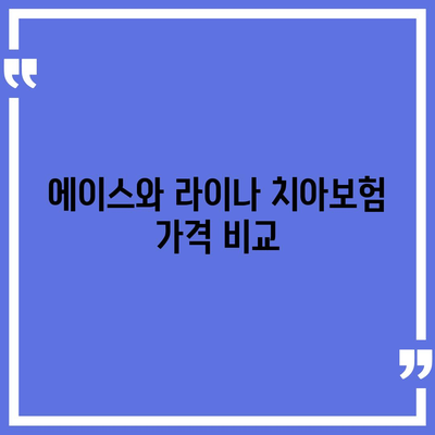 대구시 달서구 두류1·2동 치아보험 가격 비교 및 추천 가이드 | 에이스, 라이나, 가입조건, 2024년 최적 선택 법