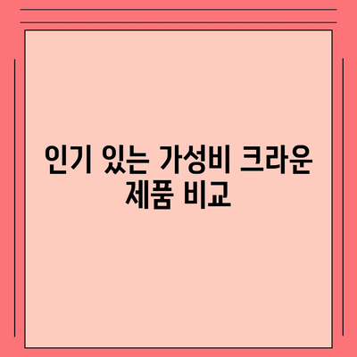 크라운 치료 부담 줄이는 가성비 플랜 알아보기 | 치료비 절약, 효과적인 방법, 보험 정보