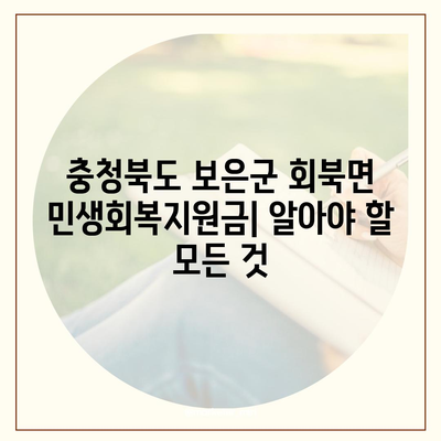 충청북도 보은군 회북면 민생회복지원금 | 신청 | 신청방법 | 대상 | 지급일 | 사용처 | 전국민 | 이재명 | 2024