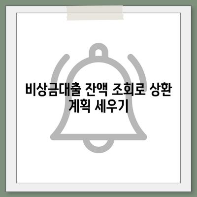 카카오뱅크 비상금대출 상환