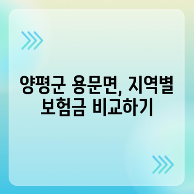 경기도 양평군 용문면 치아보험 가격 비교| 에이스 및 라이나 추천 | 2024 가입조건, 적정 보험료 가이드