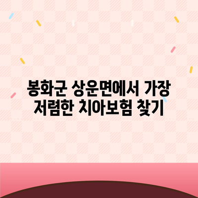 경상북도 봉화군 상운면 치아보험 가격 완벽 가이드 | 치과보험, 에이스, 라이나, 가입조건, 2024 비교 및 추천