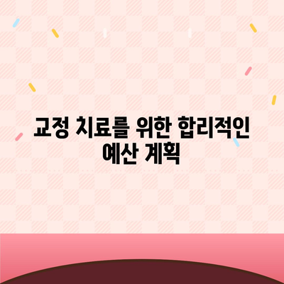 치아 교정 치료를 위한 효과적인 비용 절감 계획 가이드 | 치아 교정, 비용 절감, 치료 방법"