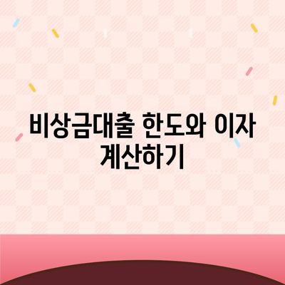 카카오뱅크 pc버전 비상금대출