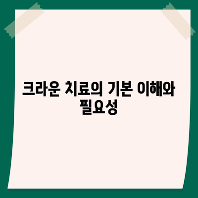 치아 치료 비용 절감을 위한 크라운 보험 활용법 총정리 | 치아 치료, 보험 플랜, 비용 절감 팁