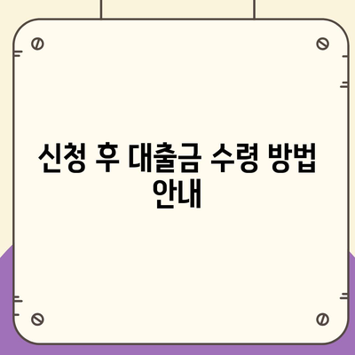 카카오뱅크 비상금대출 신청 방법