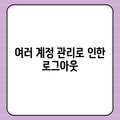 모바일 카카오톡에서 로그아웃 하는 간편한 두 가지 방법