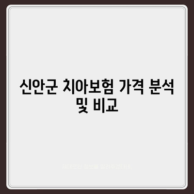 전라남도 신안군 흑산면 치아보험 가격 및 가입조건 총정리 | 치과보험 추천, 에이스, 라이나 비교 2024