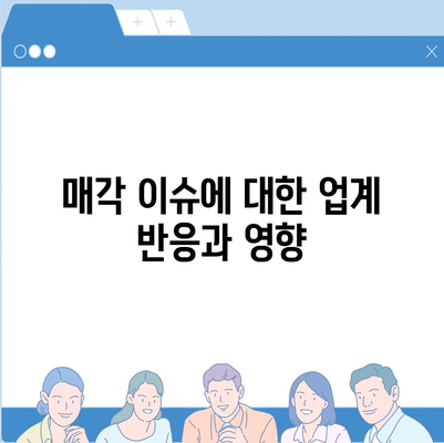 카카오골프퀀텀 매각 이슈 논란과 대응 방안