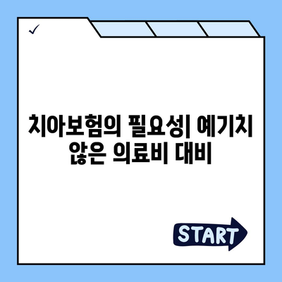 치아보험이 정말 필요한 이유와 선택 가이드 | 치아보험, 보험 상품, 재정적 안전"