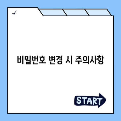 카카오톡 비밀번호 잊지 않게! 찾기 및 변경 방법