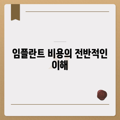 임플란트 비용에 대비하세요 | 임플란트 보험 활용 가이드와 절약 팁