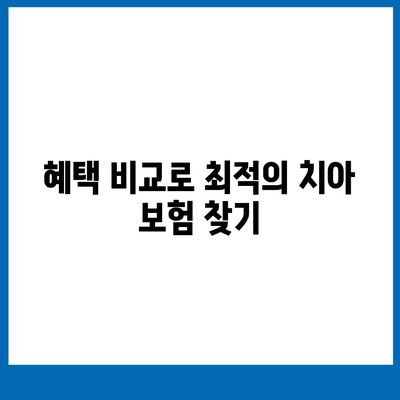 치아 보험으로 치과 비용 부담 줄이기| 5가지 필수 팁과 효과적인 방법 | 치과 보험, 비용 절감, 건강 관리