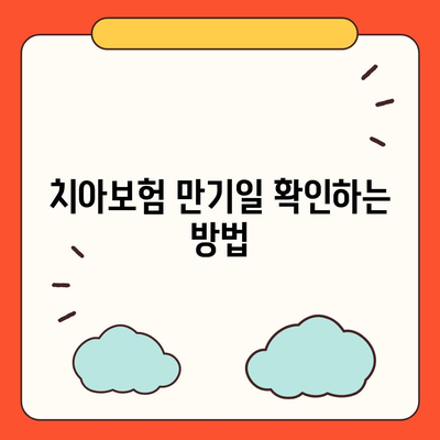 치아보험 만기 확인과 레진·치아 파절·교정 보험 체크하는 방법 | 치아보험, 보험 가이드, 만기 확인