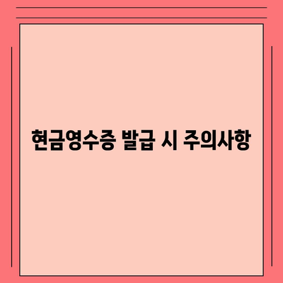 카카오페이 현금영수증 발급, 확인, 수정 방법