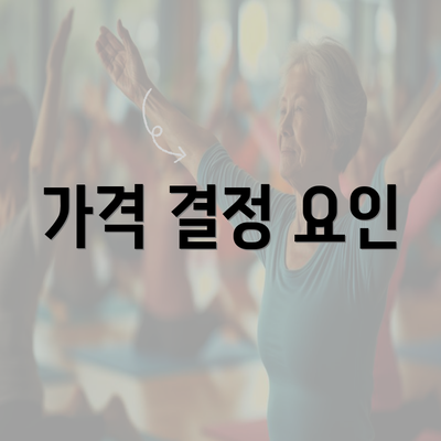 가격 결정 요인