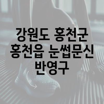 강원도 홍천군 홍천읍 눈썹문신 반영구