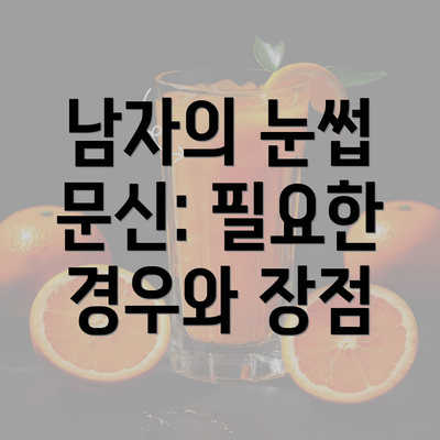 남자의 눈썹 문신: 필요한 경우와 장점