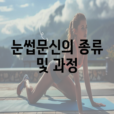 눈썹문신의 종류 및 과정