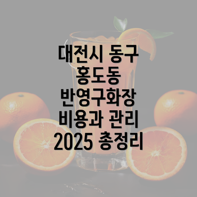 대전시 동구 홍도동 반영구화장 비용과 관리 2025 총정리