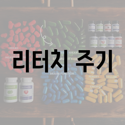 리터치 주기