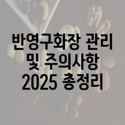 반영구화장 관리 및 주의사항 2025 총정리