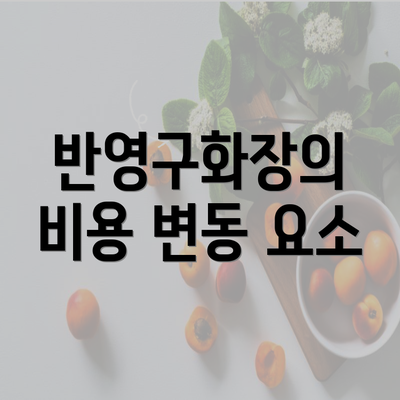 반영구화장의 비용 변동 요소