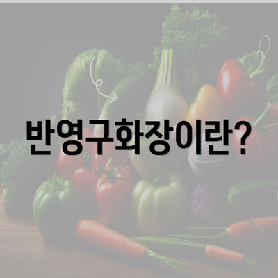 반영구화장이란?