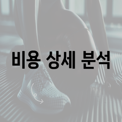 비용 상세 분석