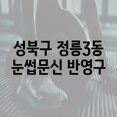 성북구 정릉3동 눈썹문신 반영구