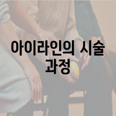 아이라인의 시술 과정