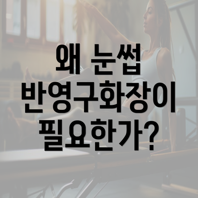 왜 눈썹 반영구화장이 필요한가?