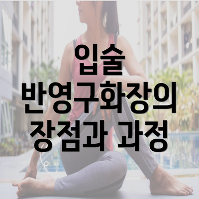 입술 반영구화장의 장점과 과정