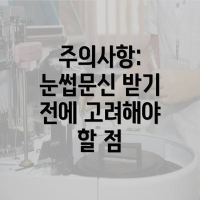 주의사항: 눈썹문신 받기 전에 고려해야 할 점